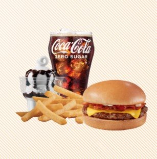 Dairy queen Bacon Cheeseburger Meal Deal