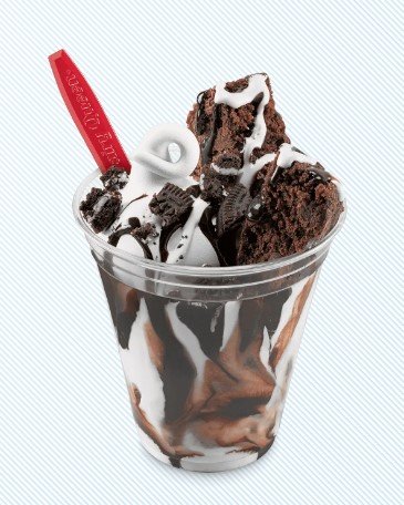 Dairy queen Brownie and OREO® Cupfection