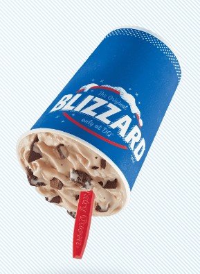 Dairy queen Choco Brownie Extreme Blizzard® Treat