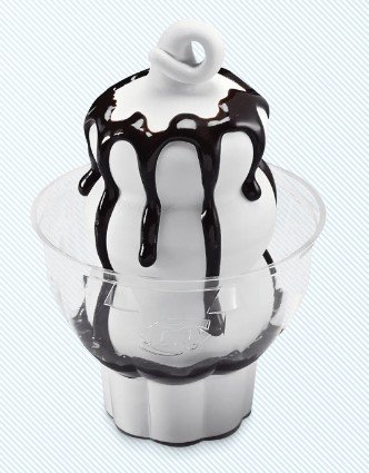 Dairy queen Chocolate Sundae