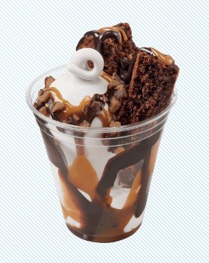 Dairy queen HEATH® Caramel BrownieCupfection