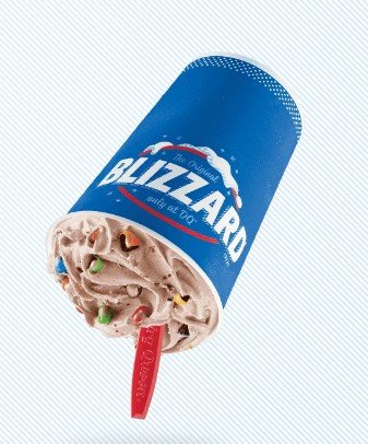 Dairy queen M&M'S® Milk Chocolate Candies Blizzard® Treat