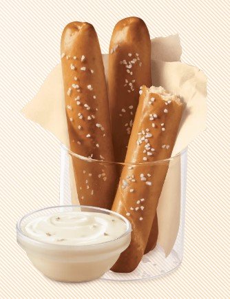 Dairy queen Pretzel Sticks with Zesty Queso