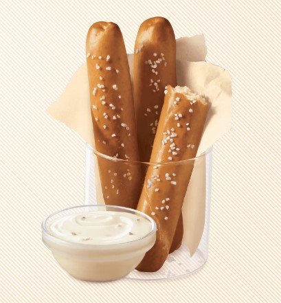 Dairy queen Pretzel Sticks with Zesty Queso