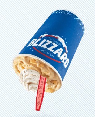 Dairy queen Pumpkin Pie Blizzard® Treat