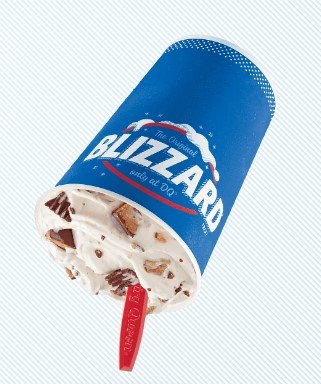 Dairy queen Reese's® Peanut Butter Cup Blizzard® Treat