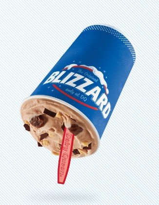 Dairy queen Salted Caramel Truffle Blizzard® Treat