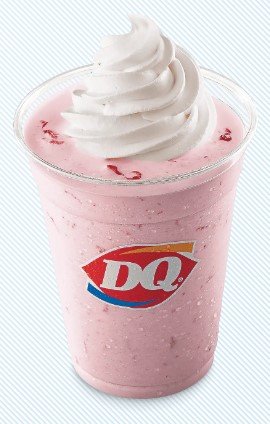 Dairy queen Strawberry Shake or Malt